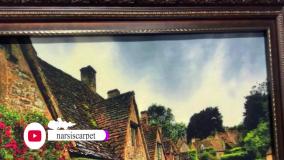 تابلو فرش پس از باران | تابلو فرش منظره کد ۴۹