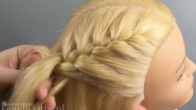 آموزش جالب 2 مدل بافت مو آلمانی و بافت مو فرانسوی