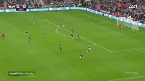 خلاصه بازی نیوکسل 2 -0 برنلی