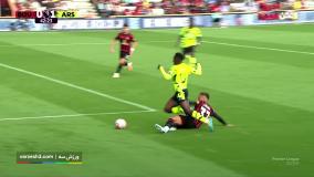 خلاصه بازی بورنموث 0 -4 آرسنال