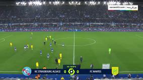 خلاصه بازی استراسبورگ 1 -2 نانت