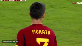 خلاصه بازی اسپانیا 2-0 اسکاتلند