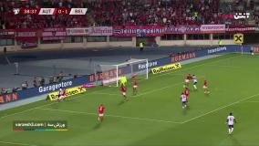 خلاصه بازی اتریش 2 -3 بلژیک