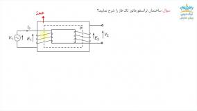 ترانسفورماتور، آموزش مبانی مهندسی برق 2 – حل تمرین آکادمی نیک درس