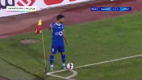 خلاصه بازی فوتبال : استقلال 1 - آلومینیوم 0