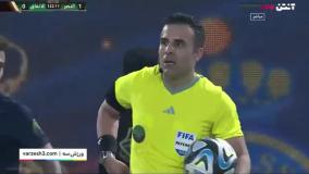 خلاصه بازی فوتبال النصر 1 - الاتفاق 0 - برنده تیم کریس رونالدو