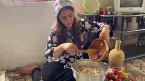 نحوه پخت کتلت قارچ روستایی _آشپزی روستایی