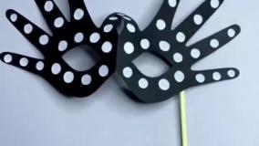 ساخت نقاب با مقوا