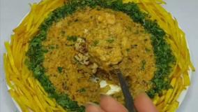 طرز تهیه کشک بادمجان مجلسی