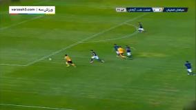 خلاصه بازی سپاهان 4 -1 صنعت نفت آبادان