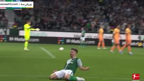 خلاصه بازی وردربرمن 2 -3 هوفنهایم