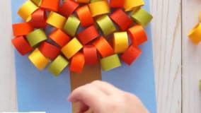 کاردستی درخت کاغذی