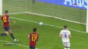 خلاصه بازی فوتبال قبرس 1 - اسپانیا 3