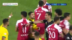 خلاصه بازی فوتبال پرسپولیس 2 - صنعت نفت 2 - توقف با تساوی