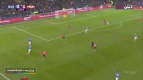 خلاصه بازی اورتون 0 - منچستریونایتد 3