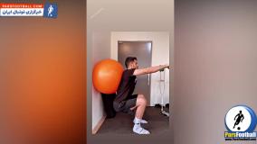 کلیپ دیده نشده از پورعلی گنجی در دوران مصدومیت + سند