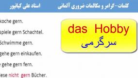 آموزش لغات آلمانی ، مکالمه آلمانی و آمادگی آزمون گوته با استاد ۱۰ زبانه