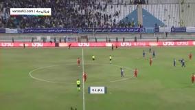 خلاصه بازی فوتبال استقلال خوزستان ۲ - پرسپولیس ۲