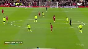 خلاصه بازی لیورپول 1 - آرسنال 1