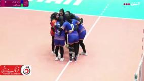 خلاصه والیبال زنان سایپا 3 - ذوب آهن 1