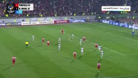 خلاصه بازی پرسپولیس 1 - الدحیل 2