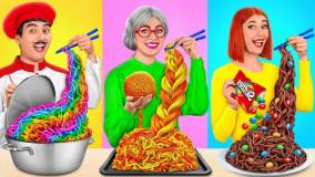 چالش غذا خوری * چالش موقعیت های غذا خوردن * چالش شوخی و خنده