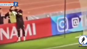 کلیپ حرکت دیده نشده بیرانوند مقابل الدحیل + سند