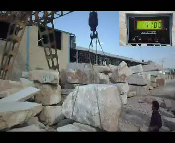 باسکول جرثقیل - باسکول قلاب جرثقیل