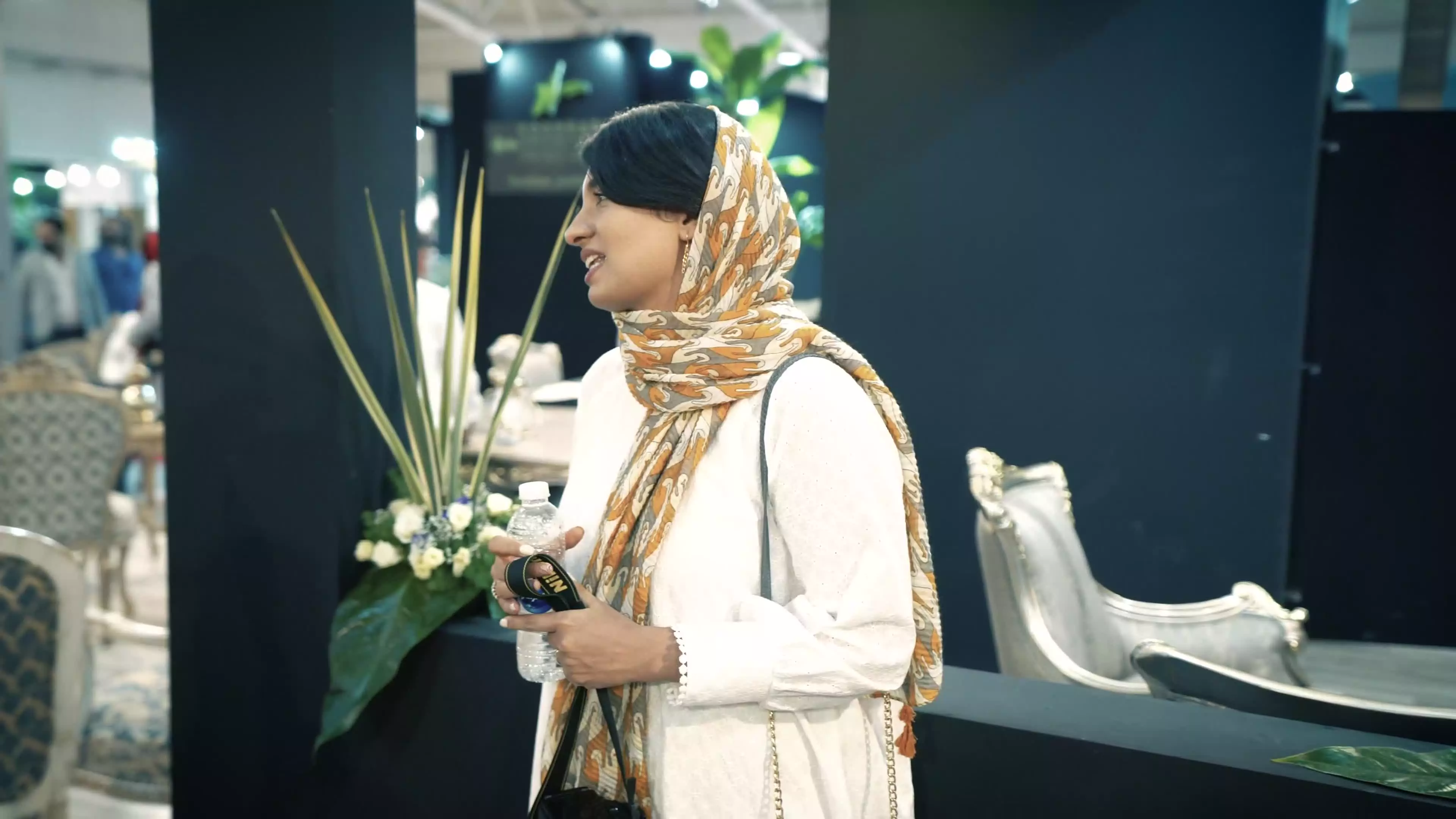 روز دوم نمایشگاه مبل تهران1401 غرفه مبلمان پالو سانتو