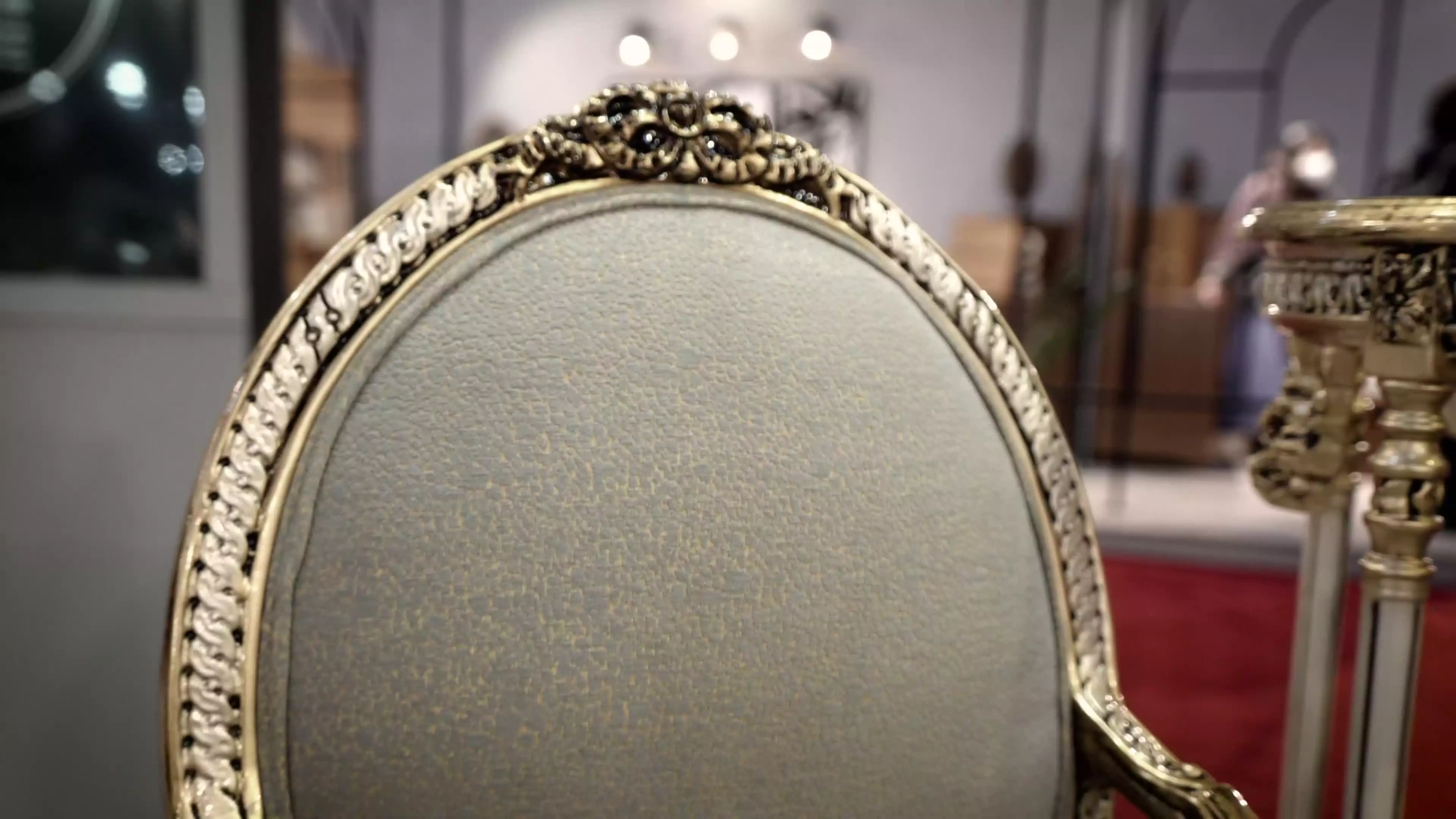 مبلمان پالو سانتو در نمایشگاه مبل تهران1401