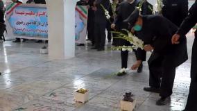 غبارروبی گلزار شهدا