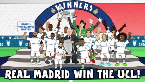 انیمیشن طنز دیدار رئال مادرید ۱-۰ لیورپول فینال لیگ قهرمانان اروپا