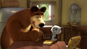 انیمیشن ماشا میشا-داستان پخت کیک