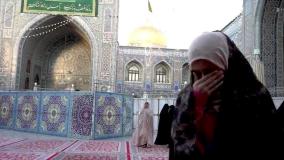 مراسم اعتکاف بانوان در حرم امام رضا علیه السلام