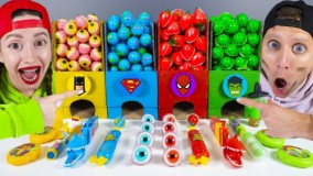 چالش خنده‌دار: چالش غذای زرد آبی قرمز سبز