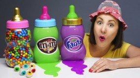 چالش غذایی: بطری رنگی غول پیکر توسط پیکوپاکی