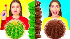 چالش غذایی: چالش شکلاتی دربرابر غذای واقعی شماره ۹