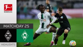 خلاصه بازی وردربرمن 2-2 مونشن گلادباخ