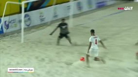خلاصه فوتبال ساحلی ایران 6 - عمان 3