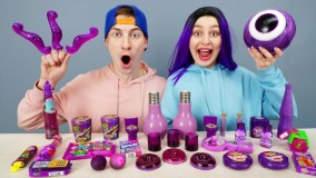 چالش غذایی: چالش بنفش VikiNiki