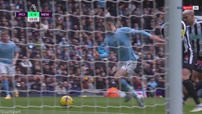 خلاصه بازی منچسترسیتی ۲-۰ نیوکاسل