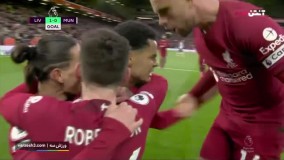 خلاصه بازی لیورپول- منچستریونایتد