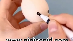 کاردستی: ساخت خرگوش با تخم مرغ