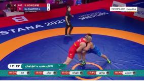 قهرمانی مهدی بالی در وزن 97kg