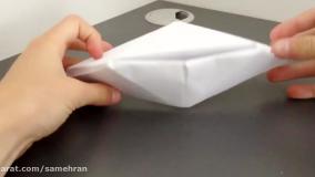 آموزش کاردستی: قایق کاغذی