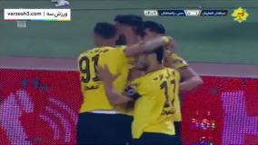 گل اول سپاهان به مس رفسنجان