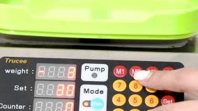 دستگاه پرکن مایعات وزنی  نک نازل 10 تا 3000 میلی لیتر