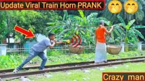 دوربین مخفی خنده‌دار - کشیدن پلاستیک روی سر مردم!