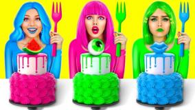 چالش غذایی: غذاهای هم رنگ و هم شکل