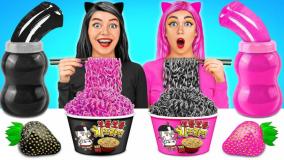 چالش غذایی: خوردن پاستیل‌های چشمی